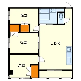 サンテックビル【3階】の間取り