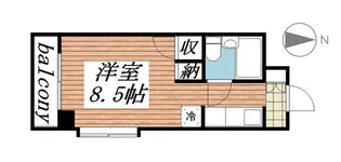 メゾン・ド・セドール【3階】の間取り