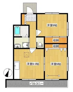 プティエスポワール【1階】の間取り