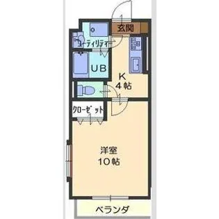 愛知県名古屋市守山区桔梗平2【マンション】の間取り