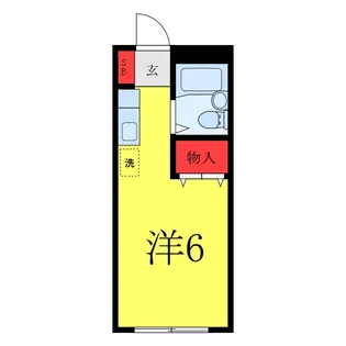 コーポシバタ【1階】の間取り