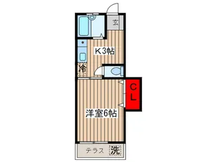 プレシ-ド敬和【1階】の間取り