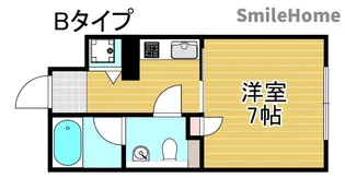 パラドール北加賀屋【3階】の間取り