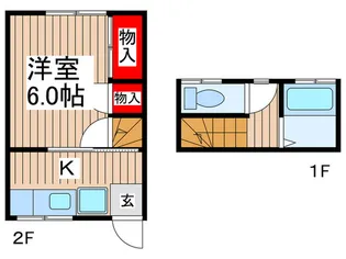 コーポサノの間取り