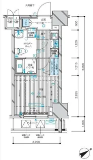 メインステージ蒲田VIエグザ【3階】の間取り
