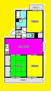 フィールドステージ【1階】の間取り