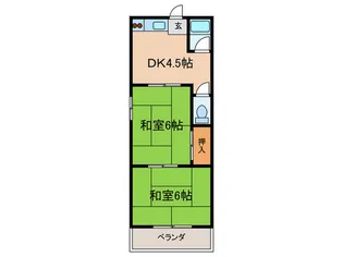 FP山下【2階】の間取り