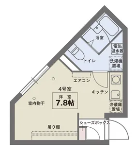 COCOSPACE北綾瀬【4階】の間取り