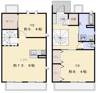 セレーノ鳥居町の間取り