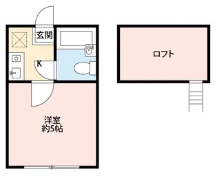 ハイネス柏【1階】の間取り