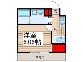 リグナム川口【1階】の間取り