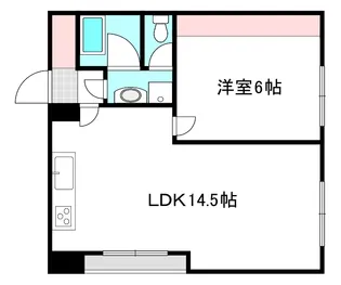 ライオンズマンション国泰寺【9階】の間取り