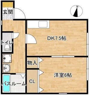 レジデンス長命ヶ丘【1階】の間取り