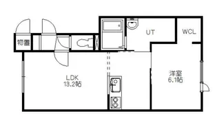 サンクレア【2階】の間取り