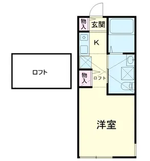 ル・シェモア【2階】の間取り