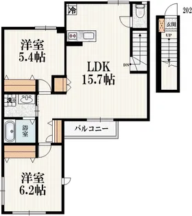 エスポワールの間取り