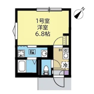 サナブルーム妙蓮寺【1階】の間取り