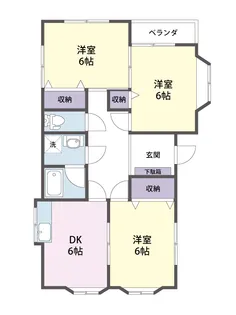 SKハイツ【1階】の間取り