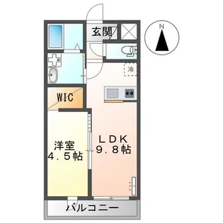 Pluma Branca【1階】の間取り