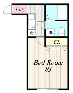 コモド淵野辺【1階】の間取り