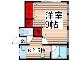 永山荘【1階】の間取り