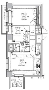 セジョリ板橋桜通り【2階】の間取り