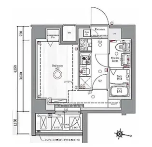 AZEST立石II【4階】の間取り