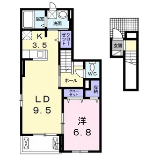 Century Heights【2階】の間取り