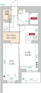 シャンデルブ【2階】の間取り