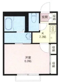 らふぉーれizumi【1階】の間取り