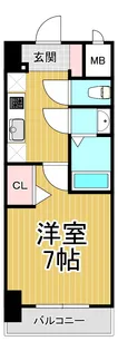 ファーストフィオーレ尼崎グランウエスト【15階】の間取り
