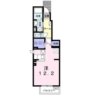 エテルノ D【1階】の間取り