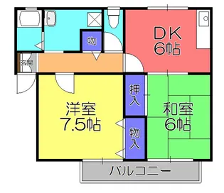 メゾン リシル【1階】の間取り