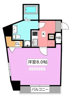 アンベリール板橋本町【5階】の間取り