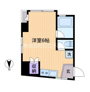 和田マンション【4階】の間取り