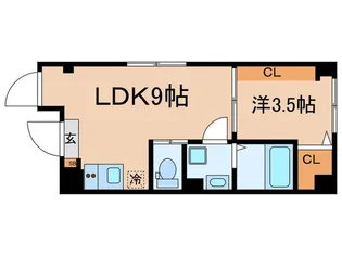 ルミオ王子【1階】の間取り