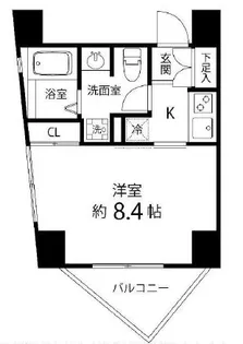 レニール本駒込【4階】の間取り