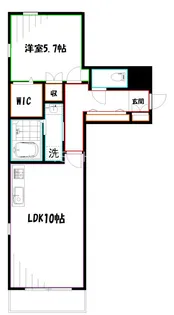 ミッドタウンコート【2階】の間取り