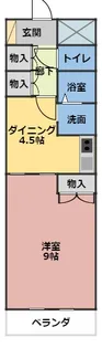 ベルカルムS【2階】の間取り