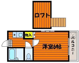 BRUNO竹田【1階】の間取り