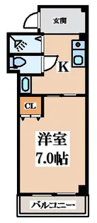 小阪ガーデン【3階】の間取り