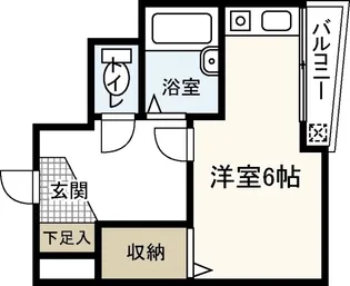 中央二反田ビル【2階】の間取り