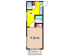 パストラル高田【3階】の間取り