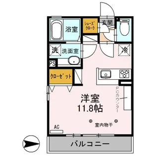 PRESENCE【3階】の間取り