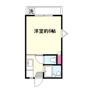 コンフレール旭【2階】の間取り