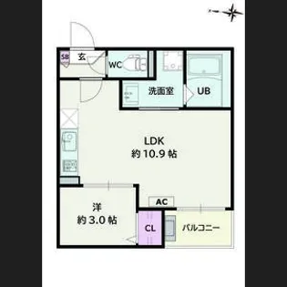 Jack harutaI【1階】の間取り