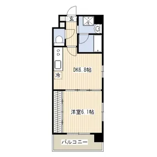 フロレゾン仙川【2階】の間取り