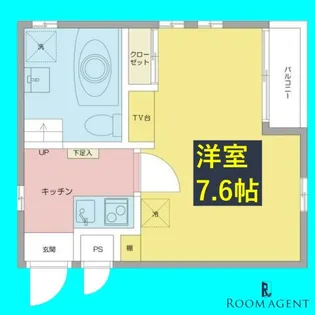 パークサイド神宮【2階】の間取り