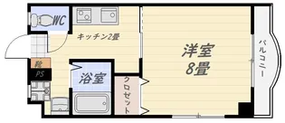スミトモマンション荒田【1階】の間取り