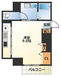 ジェルソミーナ【3階】の間取り